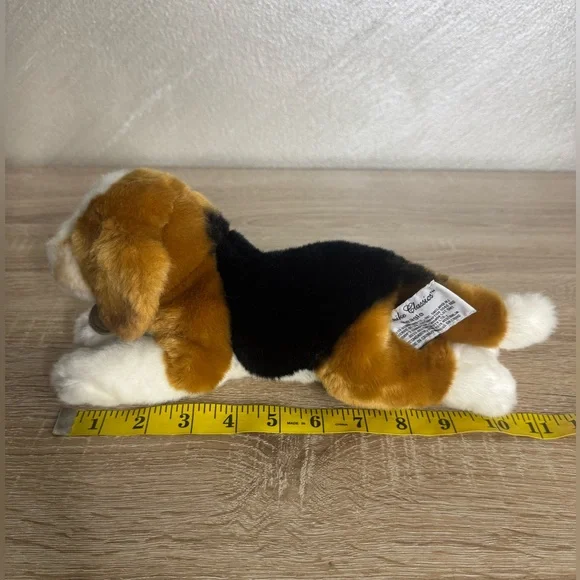 Yomiko Classics Plush Realistic Beagle 11” Puppy Dog Stuffed Russ Berrie - Picture 11 of 11